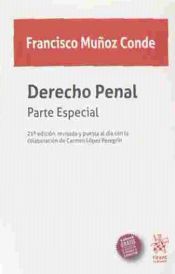 Portada de Derecho Penal Parte Especial 21ª Edición 2017