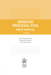 Portada de Derecho Procesal Civil. Parte Especial 2 edición