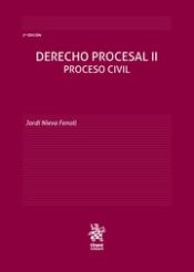 Portada de Derecho Procesal II Proceso Civil 2ª Edición