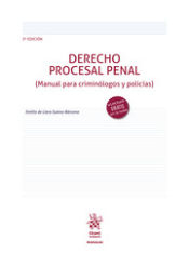 Portada de Derecho Procesal Penal 3ª Edición (Manual para criminólogos y policías)