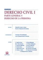 Portada de Derecho civil I Parte general y derecho de la persona