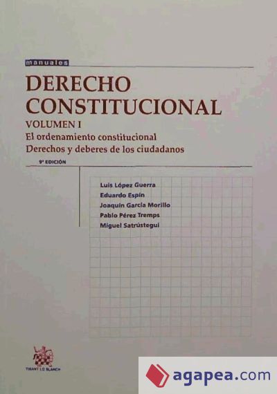 Derecho constitucional. Vol. I, El derecho constitucional, Derechos y deberes de los ciudadanos