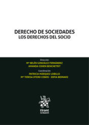 Portada de Derecho de Sociedades. Los Derechos del Socio