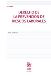 Portada de Derecho de la Prevención de Riesgos Laborales 10ª Edición 2019