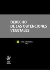 Portada de Derecho de las Obtenciones Vegetales