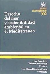 Portada de Derecho del mar y sostenibilidad ambiental en el Mediterraneo