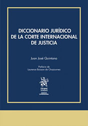Portada de Diccionario juridico de la corte internacional de justicia