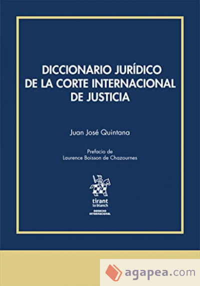 Diccionario juridico de la corte internacional de justicia