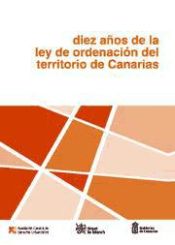 Portada de Diez años de la Ley de Ordenación del territorio de Canarias