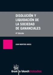 Portada de Disolución y liquidación de la Sociedad de Gananciales