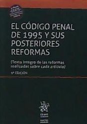 Portada de El Código Penal de 1995 y sus posteriores reformas 9ªEdición 2017