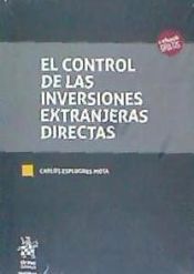 Portada de El Control de las Inversiones Extranjeras Directas