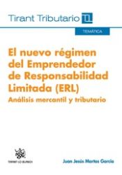 Portada de El Nuevo Régimen del Emprendedor de Responsabilidad Limitada (ERL)