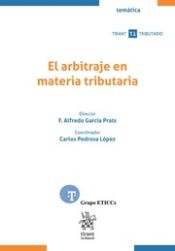 Portada de El arbitraje en materia tributaria