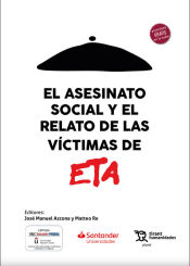 Portada de El asesinato social y el relato de las víctimas de ETA