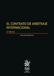 Portada de El contrato de arbitraje internacional 2ª Edición 2022
