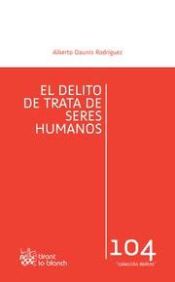 Portada de El delito de trata de seres humanos