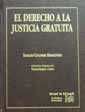 Portada de El derecho a la justicia gratuita