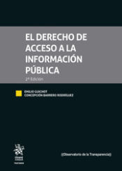 Portada de El derecho de acceso a la información pública 2ª Edición