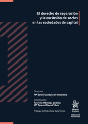 Portada de El derecho de separación y la exclusión de socios en las sociedades de capital