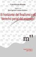 Portada de El horizonte del finalismo y el derecho penal del enemigo