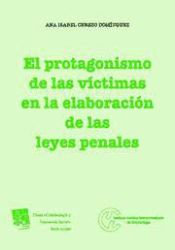 Portada de El protagonismo de las víctimas en la elaboración de las leyes penales