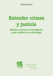 Portada de Entender Crimen y Justicia