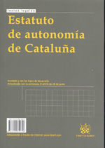 Portada de Estatut d´autonomia de Catalunya/Estatuto de autonomía de Cataluña