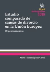 Portada de Estudio Comparado de Causas de Divorcio en la Unión Europea