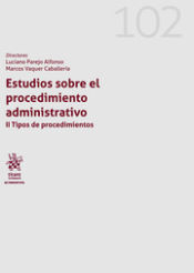 Portada de Estudios sobre el procedimiento administrativo. II Tipos de procedimientos