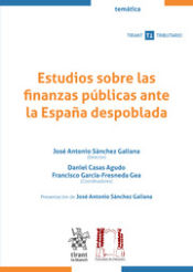 Portada de Estudios sobre las finanzas públicas ante la España despoblada