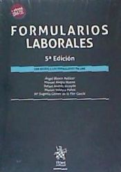 Portada de Formularios Laborales 5ª Edición 2018