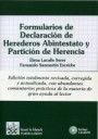 Portada de Formularios de Declaración de Herederos Abintestato y Partición de Herencia + Cd-Rom
