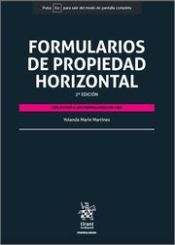 Portada de Formularios de Propiedad Horizontal 2ª Edición