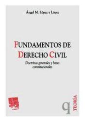 Portada de Fundamentos de Derecho civil