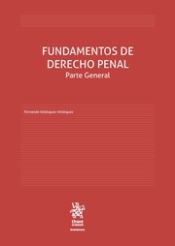 Portada de Fundamentos de derecho penal Parte General 3ª edición, primera en la editorial Tirant lo Blanch