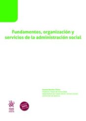 Portada de Fundamentos, organización y servicios de la administración social