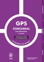Portada de GPS Concursal. Guía Profesional 6ª Edición