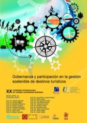 Portada de Gobernanza y participación en la gestión sostenible de destinos turísticos. XX Congreso Internacional de Turismo Universidad Emp