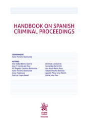 Portada de Handbook on Spanish Criminal Proceedings