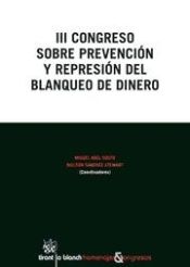 Portada de III Congreso sobre prevención y represión del blanqueo de dinero