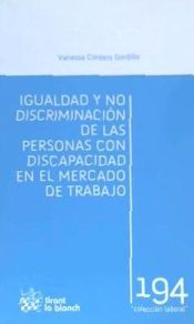 Portada de Igualdad y no discriminación de las personas con discapacidad en el mercado de trabajo