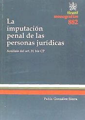 Portada de Imputación de las personas juridicas