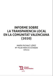 Portada de Informe sobre la transparencia local en la Comunitat Valenciana (2020)