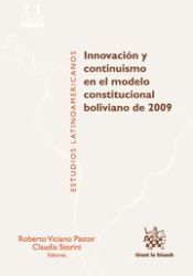 Portada de Innovación y Continuismo en el Modelo Constitucional Boliviano de 2009