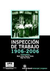 Portada de Inspección de trabajo 1906-2006