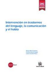 Portada de Intervención en trastornos del lenguaje, la comunicación y el habla