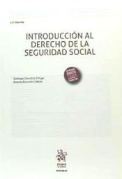 Portada de Introducción al Derecho de la Seguridad Social 10ª Edición 2016