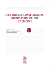 Portada de LECCIONES DE CONSECUENCIAS JURIDICAS DEL DELITO 7ª EDICION