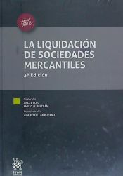 Portada de La Liquidación de Sociedades Mercantiles 3ª Edición 2016